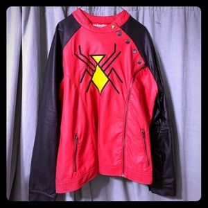 Marvel Jackets & Coats - We Love Fine/Marvel Spider-Woman moto jacket, 3XL Marvel Jackets & Coats - We Love Fine/Marvel Spider-Woman moto jacket, 3XL